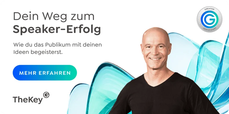 TheKey – Dein Weg zum Speaker-Erfolg